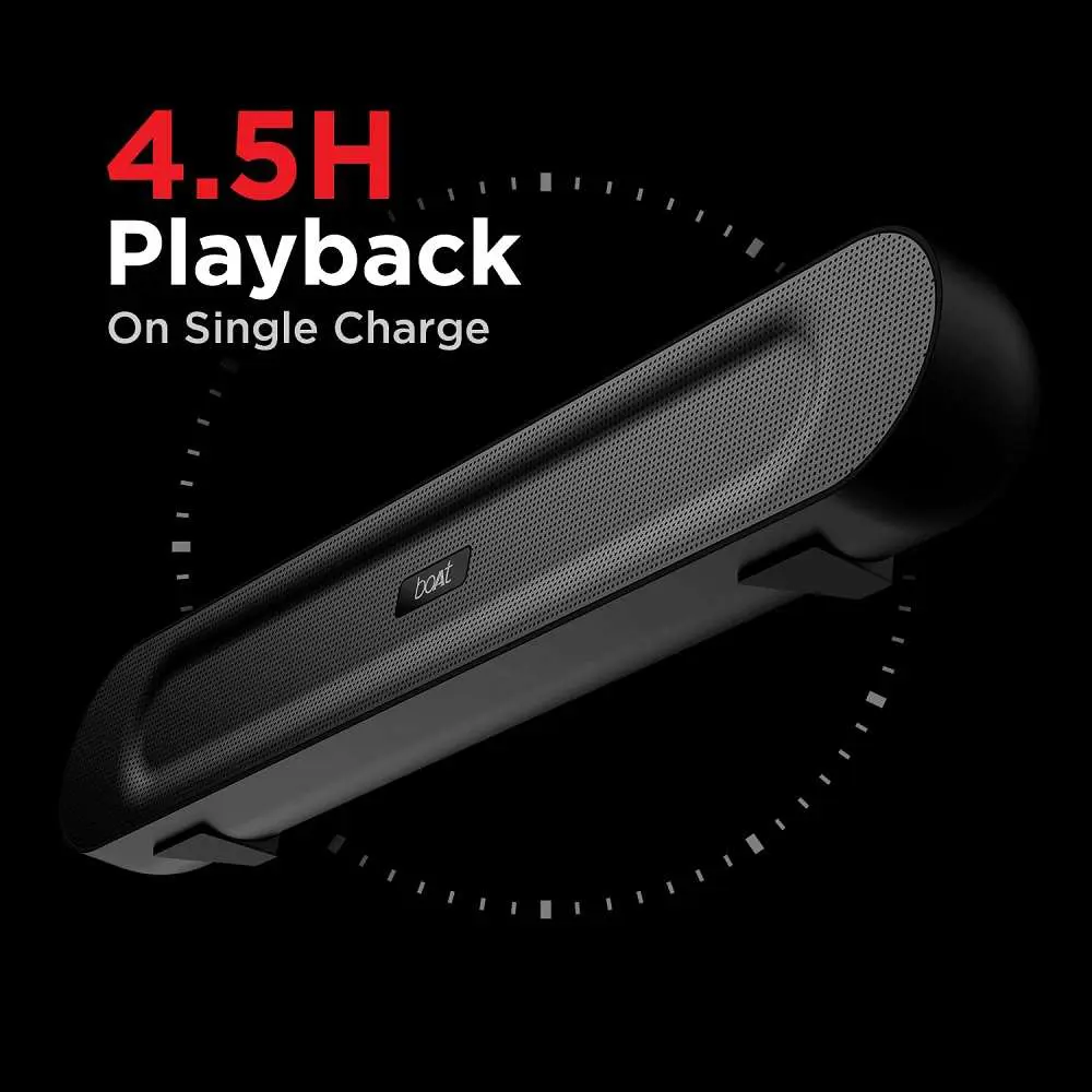 boAt Aavante Bar 558 16W RMS Bluetooth Soundbar With Remote Control - Midnight Black - Image 7