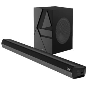 Boat Aavante Bar Quake 2.1 Channel Surround Sound 200w Rms Bluetooth Soundbar with Subwoofer Black