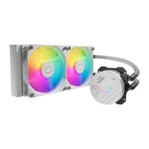 Cooler Master MasterLiquid ML240L Core ARGB White Liquid Cooler-1