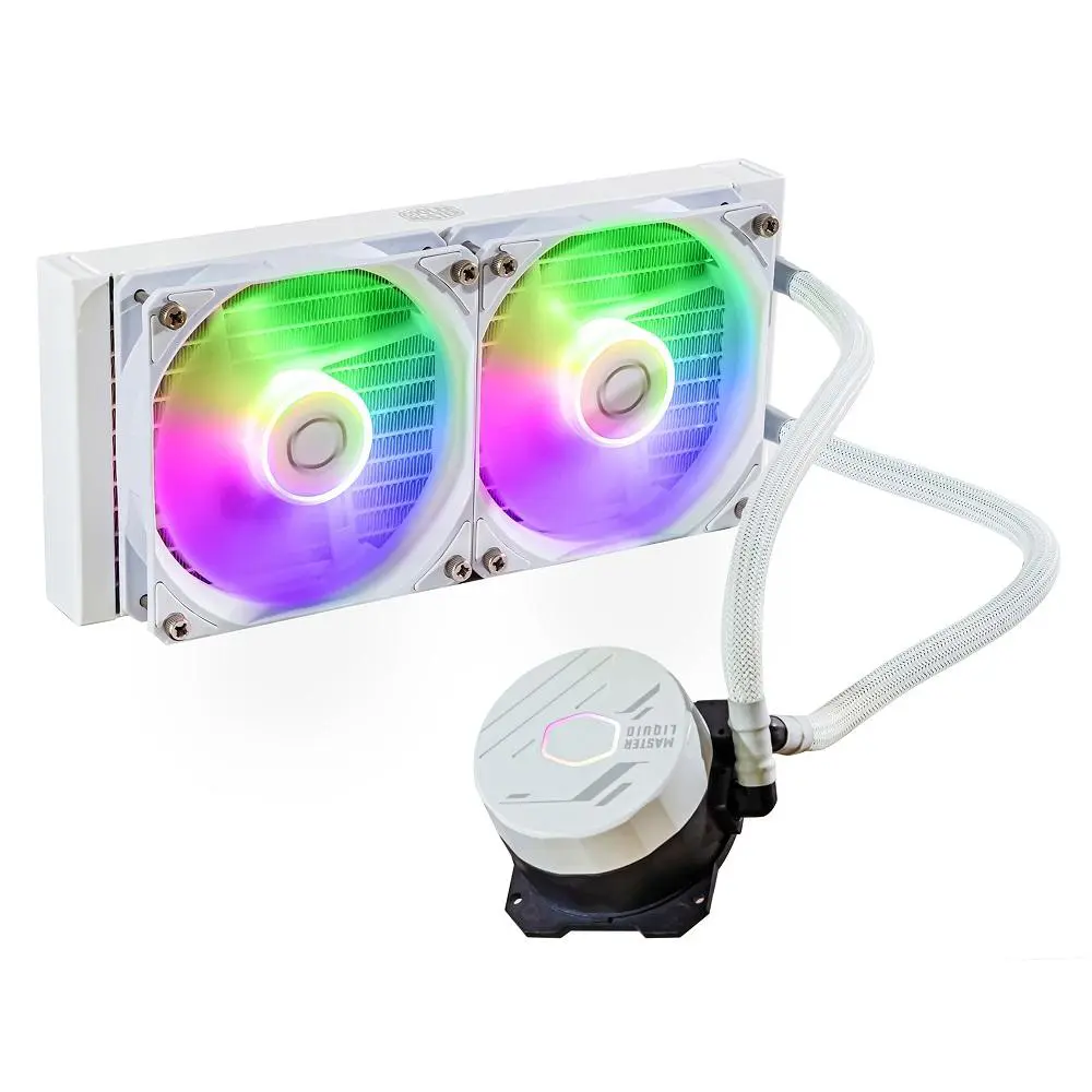 Cooler Master Masterliquid Ml240l Core Argb White Liquid Cooler