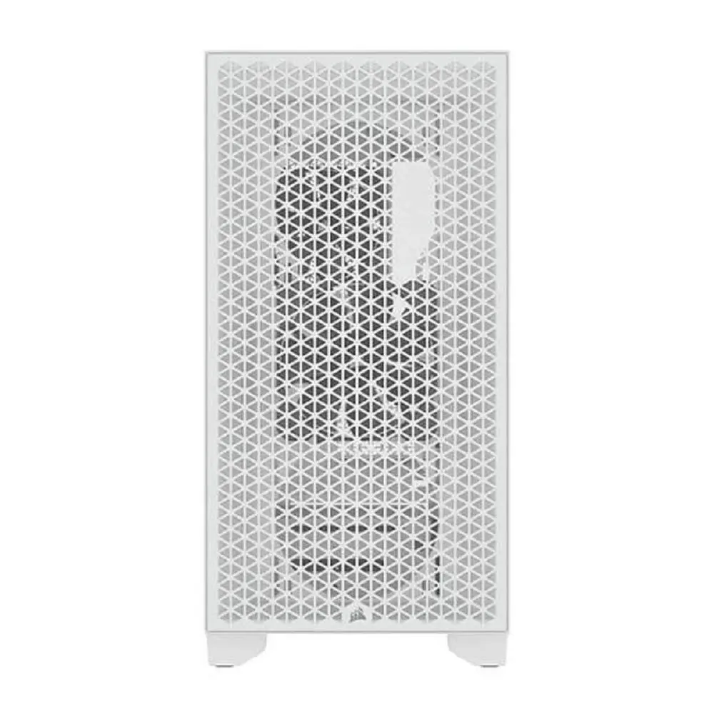 Corsair 3000D Airflow Tempered Glass SI Edition Mid Tower ATX Cabinet – White