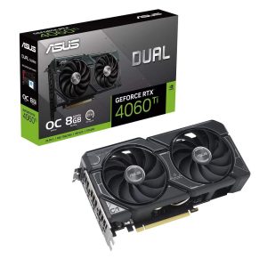 ASUS Dual Nvidia GeForce RTX 4060 Ti OC Edition 8GB GDDR6 Graphics Card