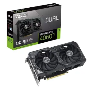 ASUS Dual Nvidia GeForce RTX 4060 Ti OC Edition 8GB GDDR6 Graphics Card