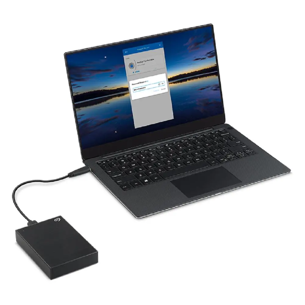 Seagate One Touch 4tb Black External Hdd with Password Protection 07
