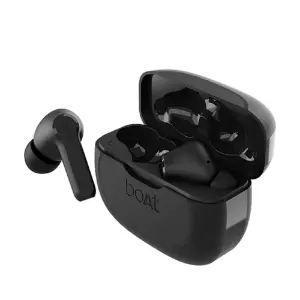 boAt Airdopes 393 ANC Bluetooth Earbuds Black