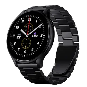 boAt Primia Curv Premium Bluetooth Calling Smartwatch Steel Black