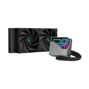 DeepCool LT520 ARGB 240mm CPU Liquid Cooler Black