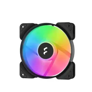 Fractal Design Aspect 12 RGB Black Frame 120mm Single Pack Cabinet Fan