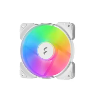 Fractal Design Aspect 12 RGB White Frame 120mm Single Pack Cabinet Fan