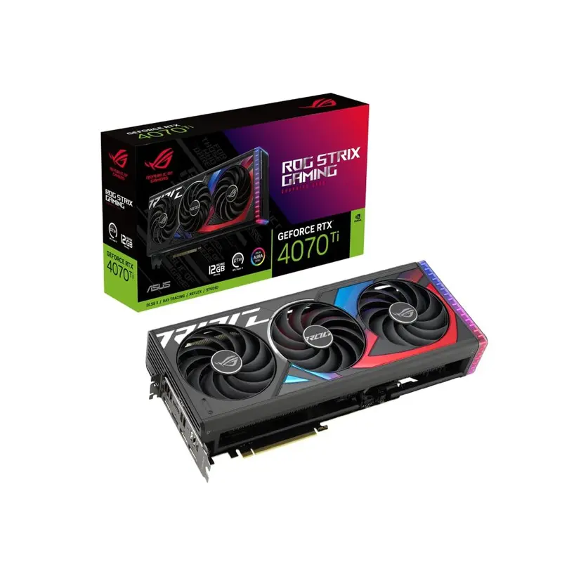 ROG Strix GeForce RTX 4070 Ti 12GB GDDR6X Graphics Card