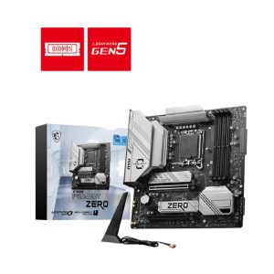 MSI B760M Project Zero Micro ATX DDR5 Motherboard