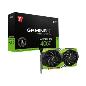 MSI Nvidia GeForce RTX 4060 GAMING X NV EDITION 8GB GDDR6 Graphics Card