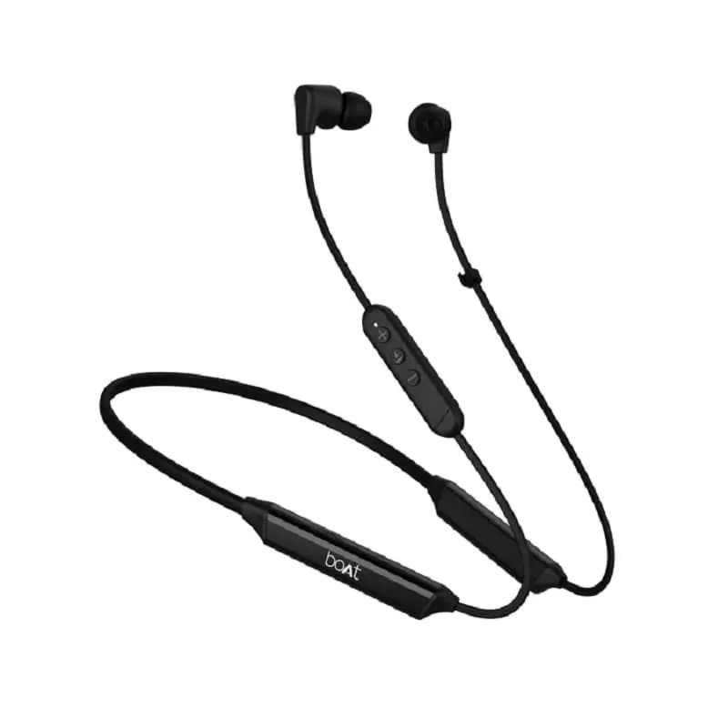 boAt Rockerz Trinity Neckband Earphone Cosmic Black