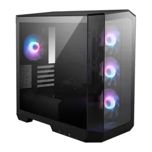 Msi Mag Pano M100r Pz Mini Tower Pc Cabinet - Black