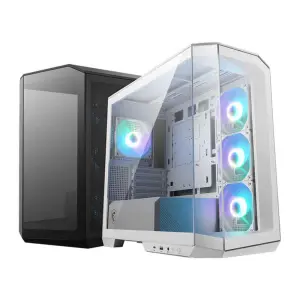 Msi Mag Pano M100r Pz Mini Tower Pc Cabinet - White