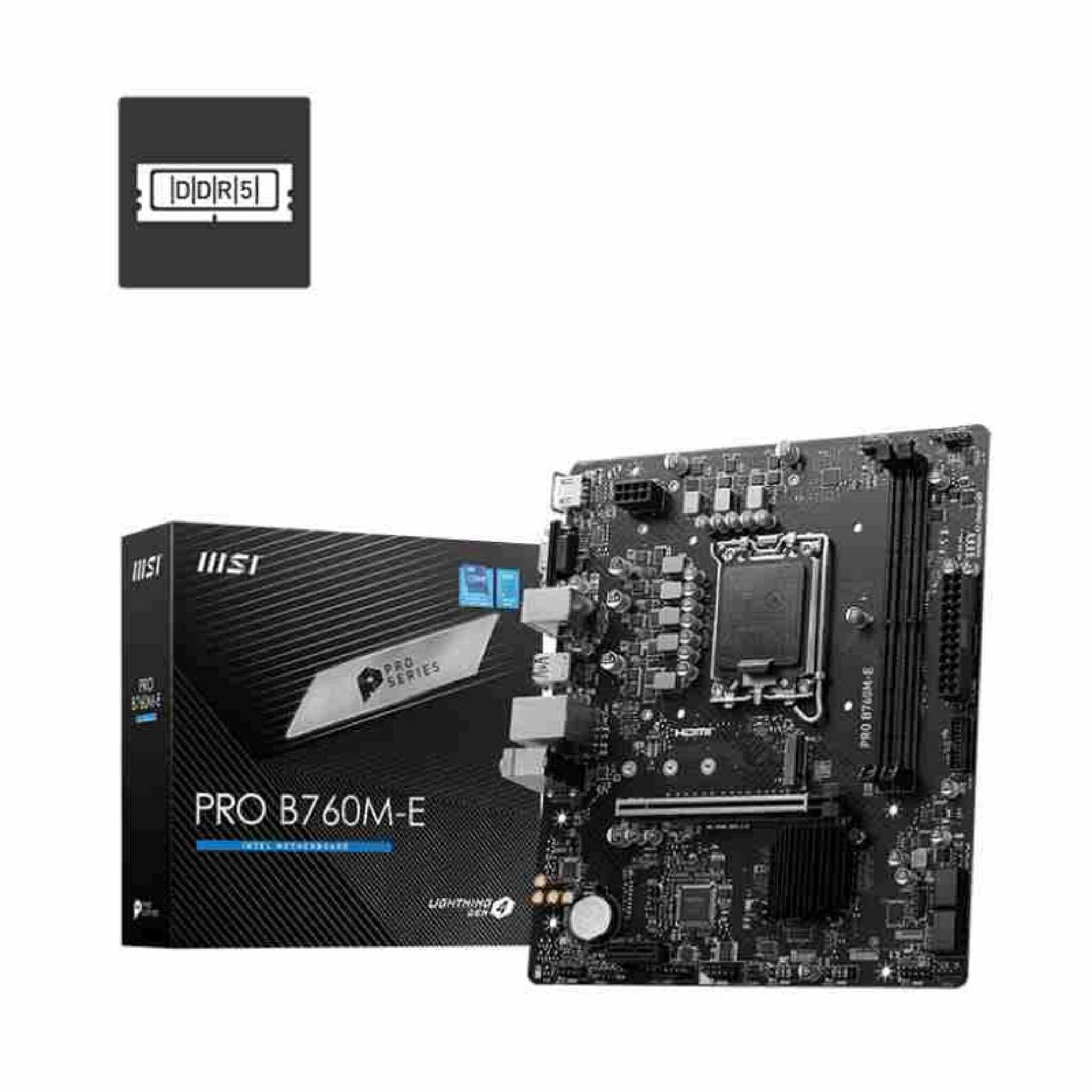 Buy MSI PRO B760M-E DDR5 Micro-ATX Motherboard | Krgkart