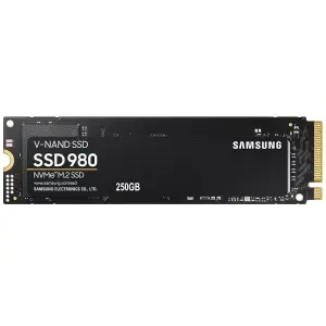 Samsung 980 PCIe 3.0 NVMe M.2 250GB Internal SSD