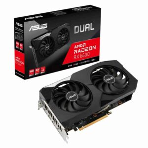 Asus Dual AMD Radeon RX 6600 8GB GDDR6 Graphics Card