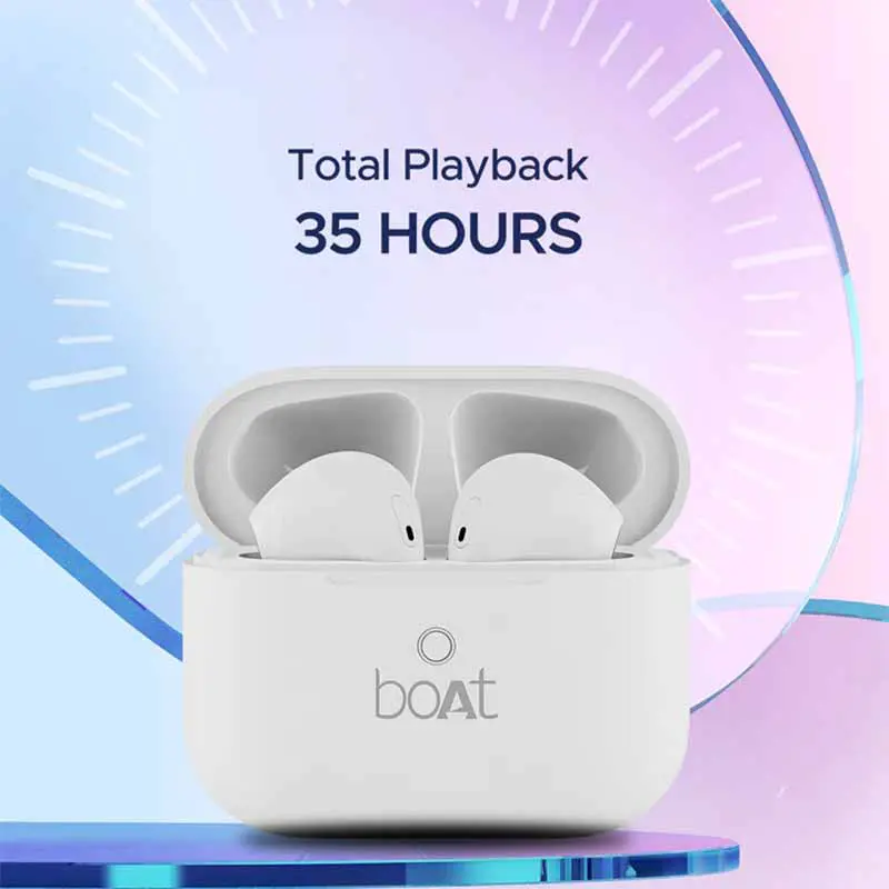 boAt Airdopes Alpha Wireless Earbuds White