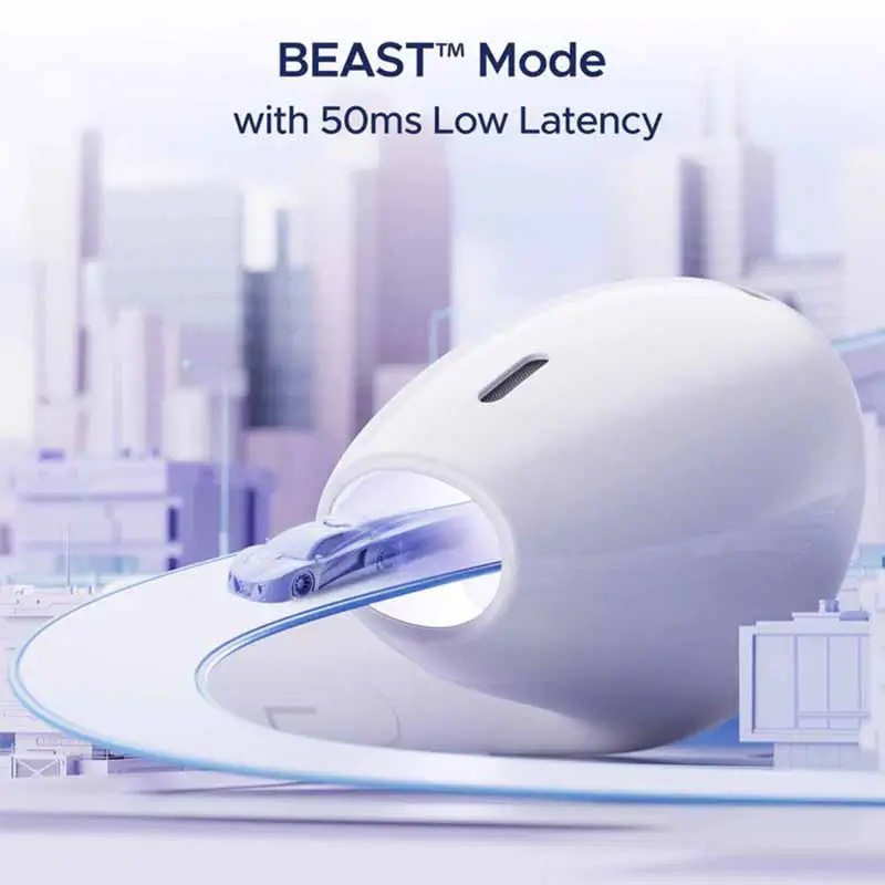 boAt Airdopes Alpha Wireless Earbuds - White - Image 4