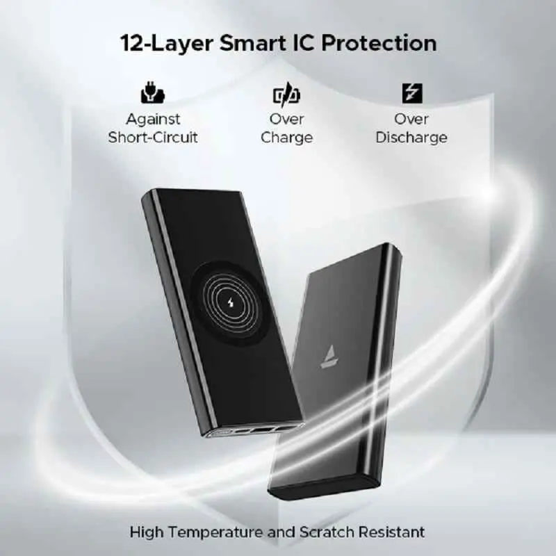 boAt EnergyShroom PB310 Wireless Pro Power Bank - Image 4