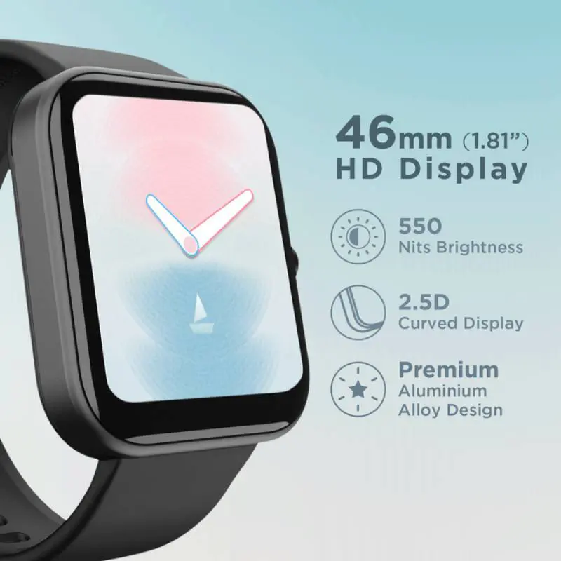 boAt Wave Arcade Bluetooth Calling Smartwatch Black