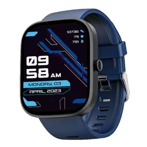boAt Wave Convex Bluetooth Calling Smartwatch Blue