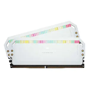 Corsair Dominator Platinum RGB 32GB (2x16GB) 6200MHz DDR5 RAM White
