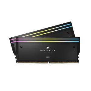 Corsair Dominator Titatinum RGB 96GB (2x48GB) 6600MHz DDR5 RAM Black