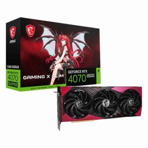 MSI Nvidia GeForce RTX 4070 Super Gaming X Slim MLG 12GB Graphics Card