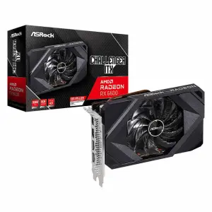 ASRock AMD Radeon RX 6600 Challenger ITX 8GB GDDR6 Graphics Card