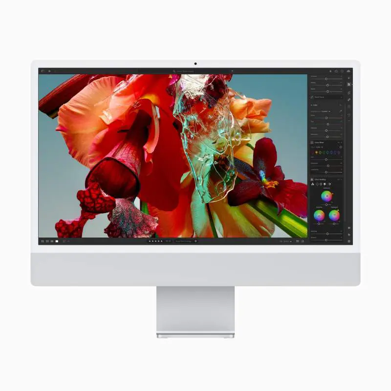 Apple iMac M3 Silver 24 inch 4.5K Retina Display Apple M3 Chip 8GB RAM 512GB SSD