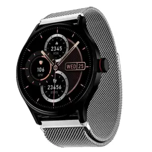 boAt Primia Celestial Bluetooth Calling Smartwatch Silver Metal