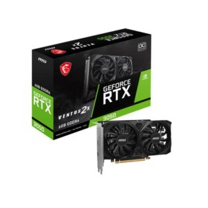 MSI Nvidia GeForce RTX 3050 VENTUS 2X OC 6GB Graphics Card