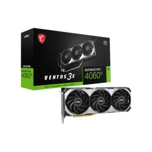 MSI Nvidia GeForce RTX 4060 Ti VENTUS 3X E OC 8GB Graphics Card
