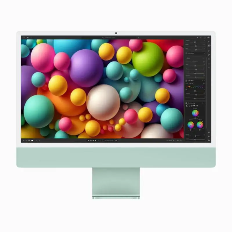 Apple iMac M3 Green 24 inch 4.5K Retina Display Apple M3 Chip 8GB RAM 512GB SSD