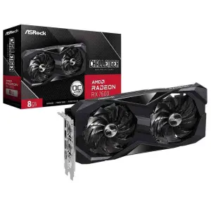 ASRock AMD Radeon RX 7600 Challenger 8GB OC GDDR6 Graphics Card