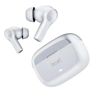 Boat Airdopes Flex 454 ANC Wireless Earbuds-White