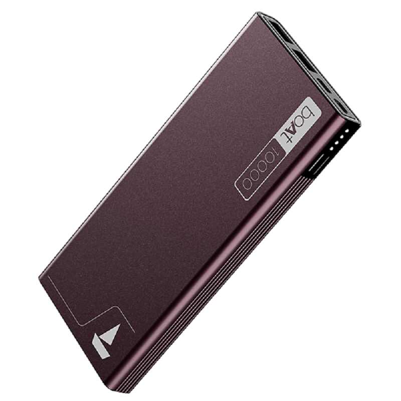 boAt EnergyShroom PB300 Power Bank – Burgundy