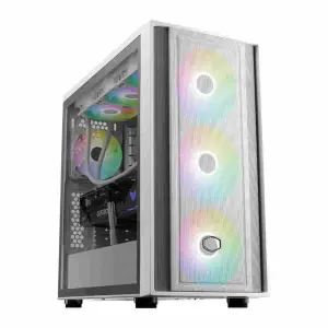 Cooler Master Masterbox 600 Atx Cabinet - White