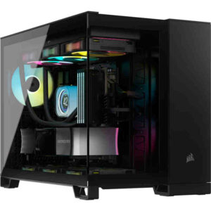Corsair 2500x Dual Chamber Mid-tower Cabinet - Black