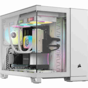 Corsair 2500x Dual Chamber Mid-tower Cabinet - White
