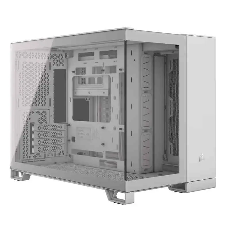 Corsair 2500x Dual Chamber Mid-tower Cabinet - White