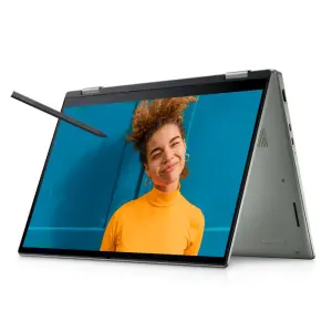 Dell Inspiron 7415 2 in 1 Laptop with Stylus Pen 14 inch Touchscreen Ryzen 5 5500U 8GB DDR4 RAM 512GB SSD Fingerprint Reader