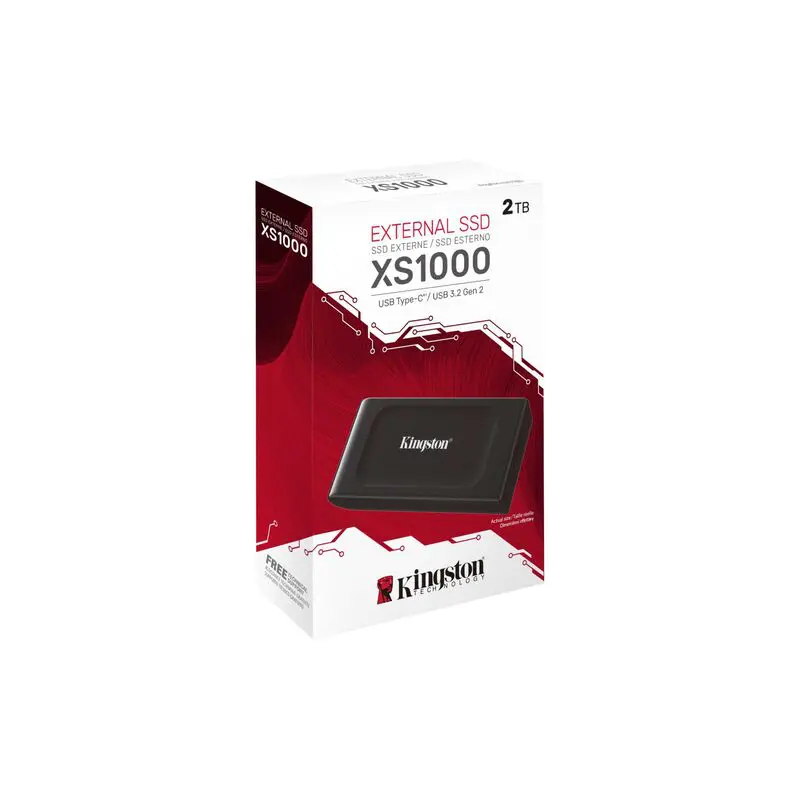 Kingston Xs1000 Usb 3.2 Gen 2 External 2tb Ssd