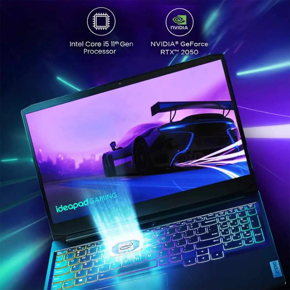 Lenovo IdeaPad Gaming 3 Laptop - 15.6 inch FHD Display, Core i5 11th Gen, 8GB DDR4 RAM, 512GB SSD, RTX 2050 4GB GPU - Image 5