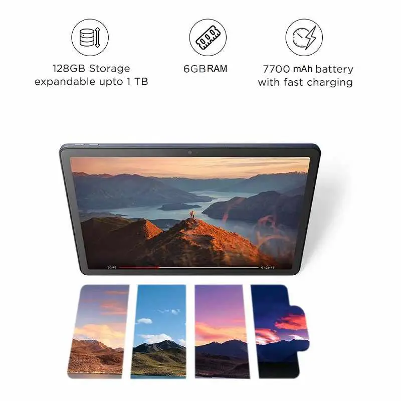Lenovo Tab M10 5G - WiFi, 5G Calling, 10.61 inch 90Hz 2K Display, Snapdragon 695, 6GB RAM, 128GB Storage - Image 4