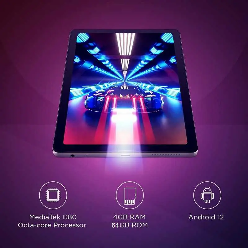 Lenovo Tab M9 WiFi 4G VoLTE, 9 inch HD Display MediaTek Helio G80 4GB RAM 64GB Storage