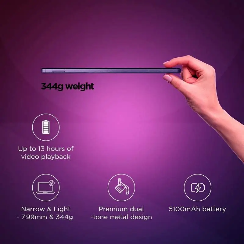 Lenovo Tab M9 - WiFi, 4G VoLTE, 9 inch HD Display, MediaTek Helio G80, 4GB RAM, 64GB Storage - Image 8