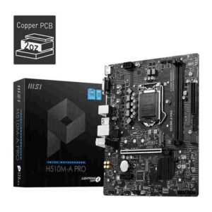 MSI H510M-A PRO DDR4 Micro ATX Motherboard